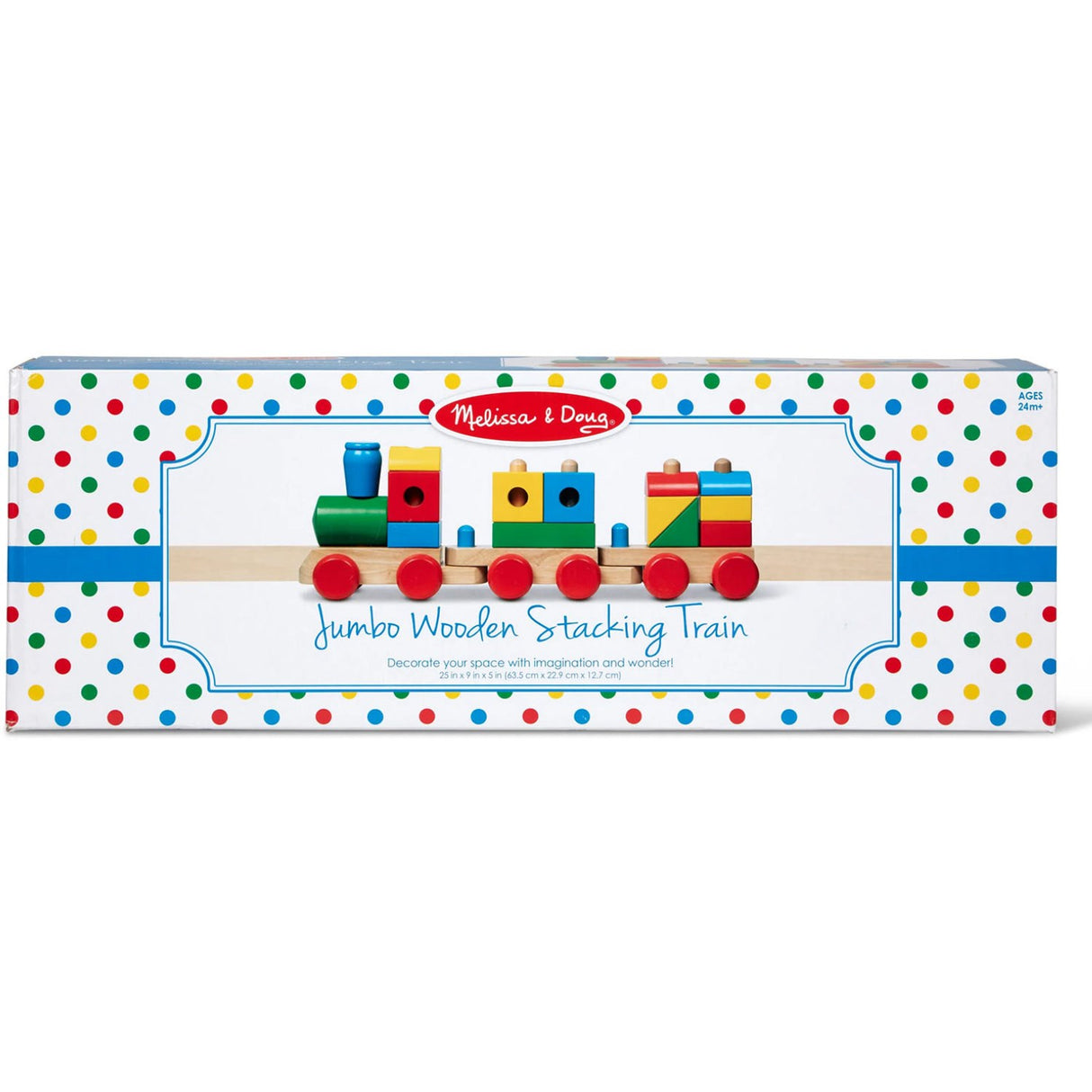 Melissa & Doug Multifarvet Legetøj - Tog Til Stabling
