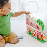 Melissa & Doug Multifarvet Legetøj - Go Tots - Bondegårds Tumlesæt