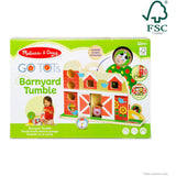 Melissa & Doug Multifarvet Legetøj - Go Tots - Bondegårds Tumlesæt