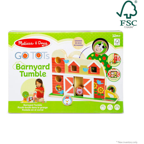 Melissa & Doug Multifarvet Legetøj - Go Tots - Bondegårds Tumlesæt