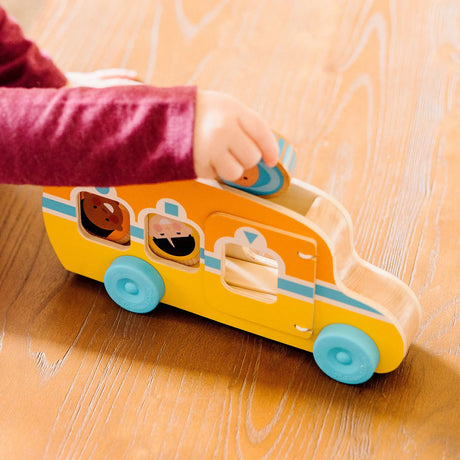 Melissa & Doug Multifarvet Bus - Go Tots - Rul Og Kør