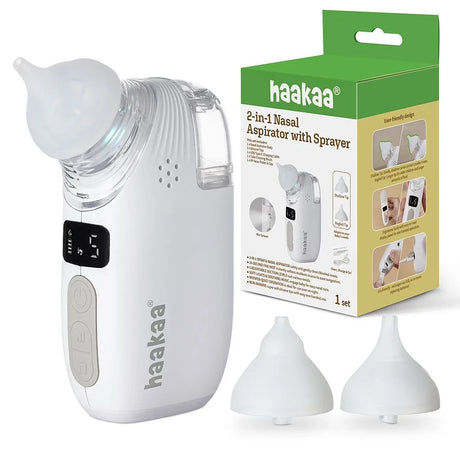 Haakaa 2-I-1 Næsesuger Med Spray