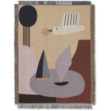Ferm Living Multi Bird Tapestry Tæppe