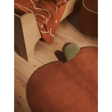 Ferm Living Brown Clay Apple Tufted Tæppe