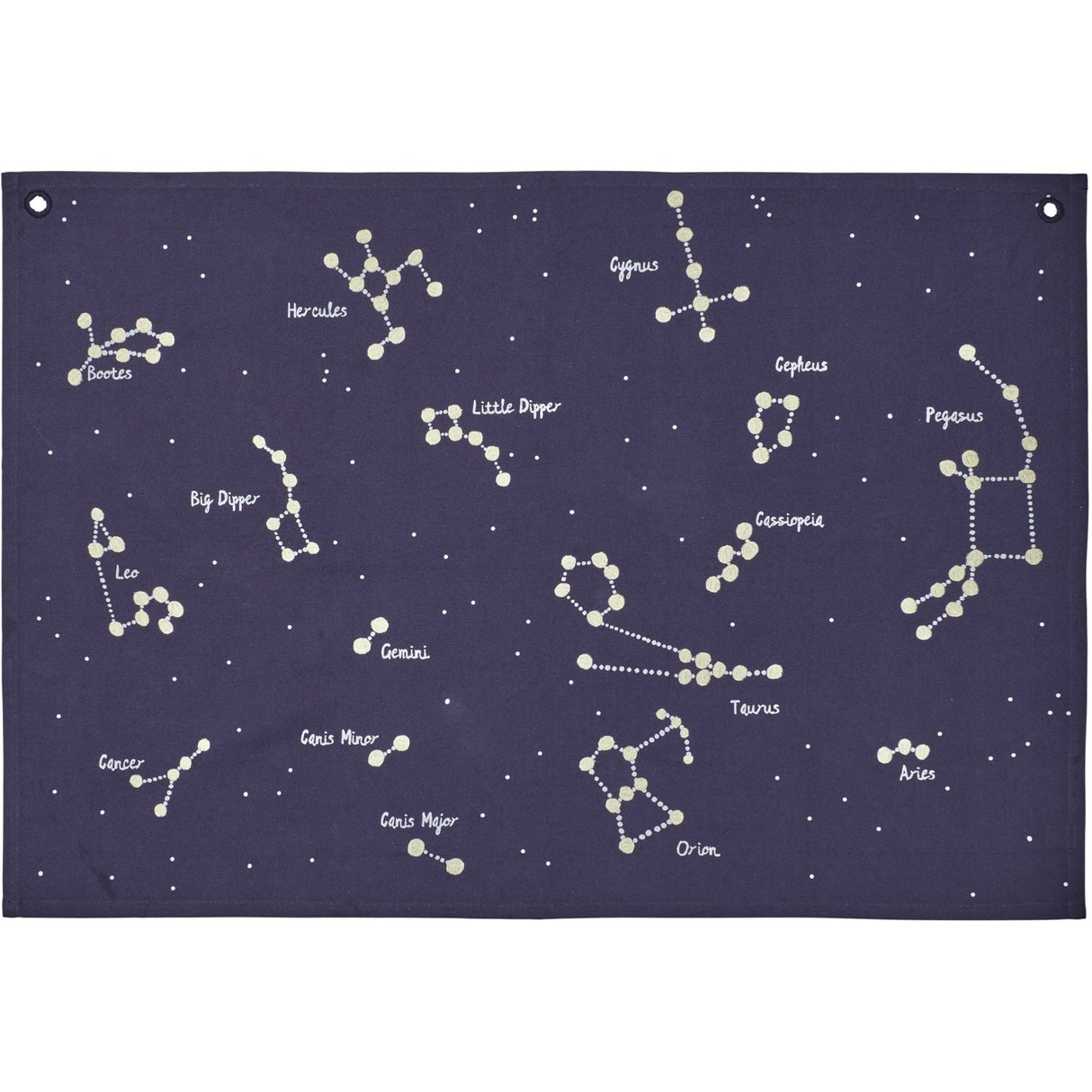 Ferm Living Dark Blue Stjernebillede Tekstil Map