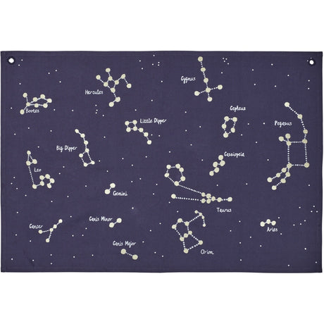 Ferm Living Dark Blue Stjernebillede Tekstil Map
