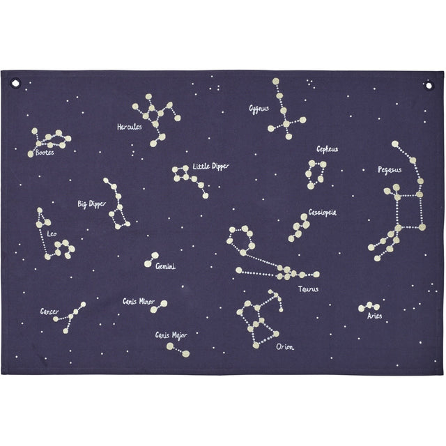 Ferm Living Dark Blue Stjernebillede Tekstil Map
