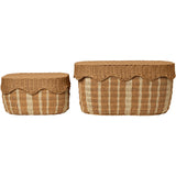Ferm Living Natural/Off-white Rivan Opbevaringskurve 2 Pak