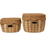 Ferm Living Natural/Off-white Rivan Opbevaringskurve 2 Pak