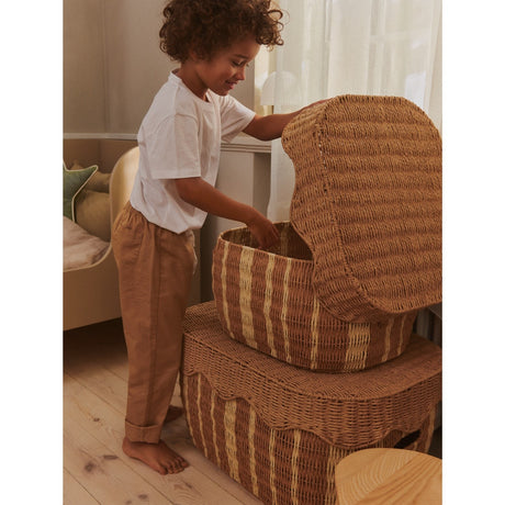 Ferm Living Natural/Off-white Rivan Opbevaringskurve 2 Pak