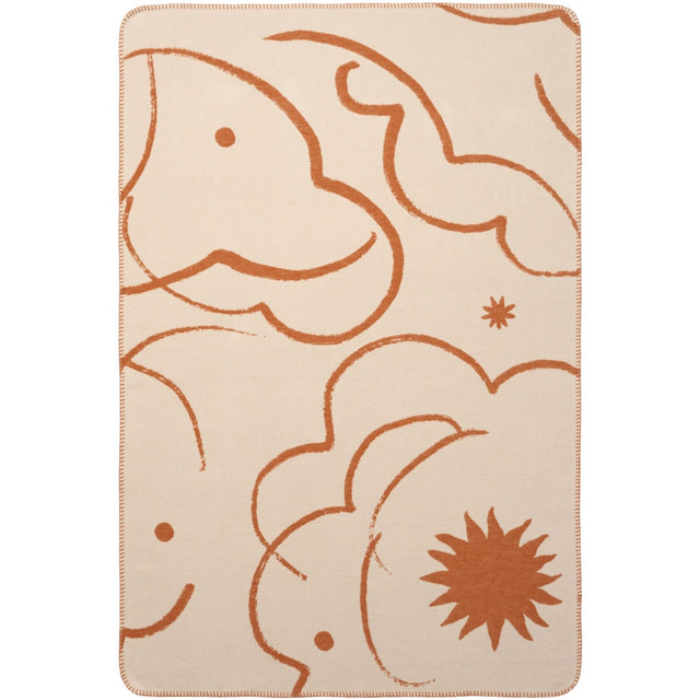 Ferm Living Sienna/Parchment Skye Tæppe