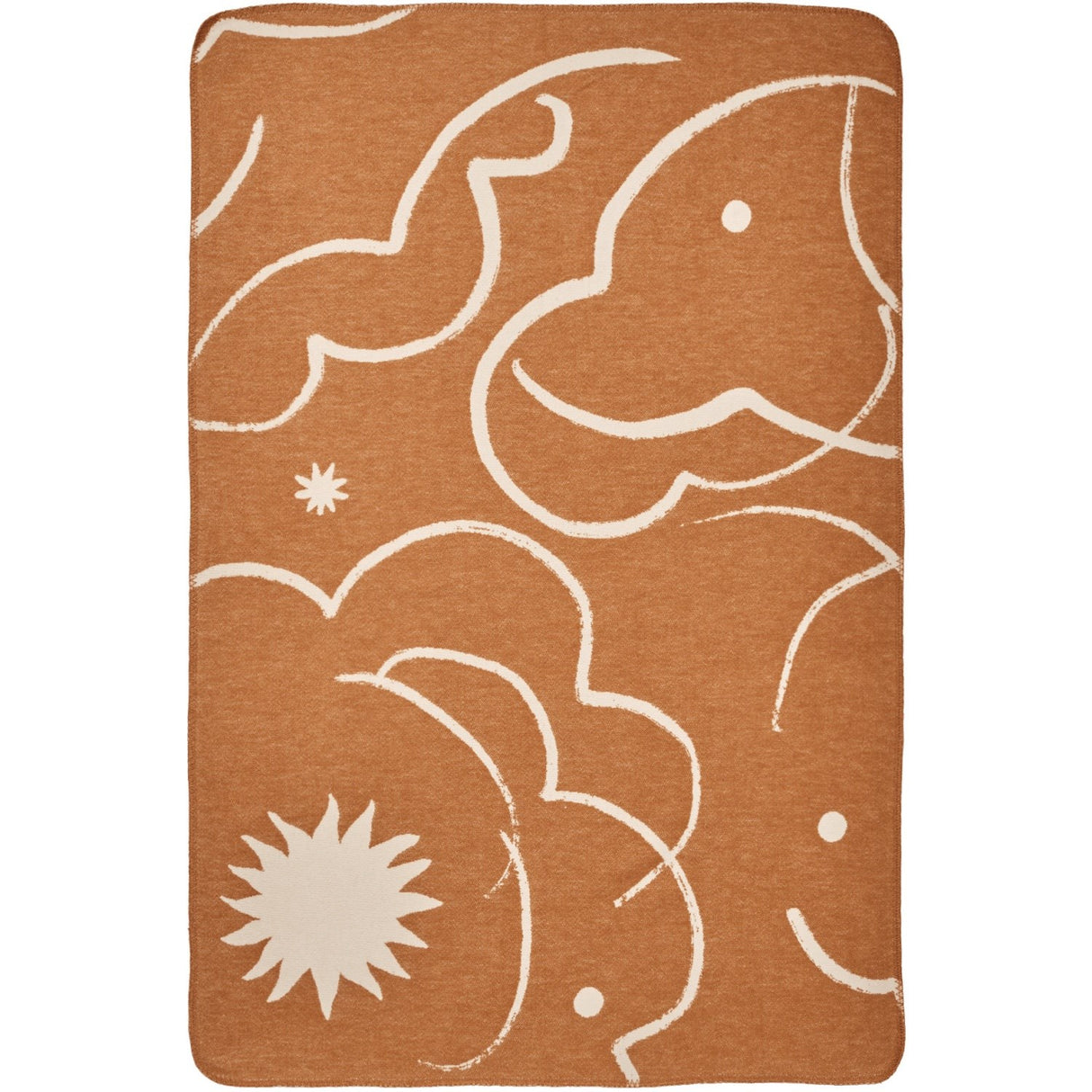 Ferm Living Sienna/Parchment Skye Tæppe