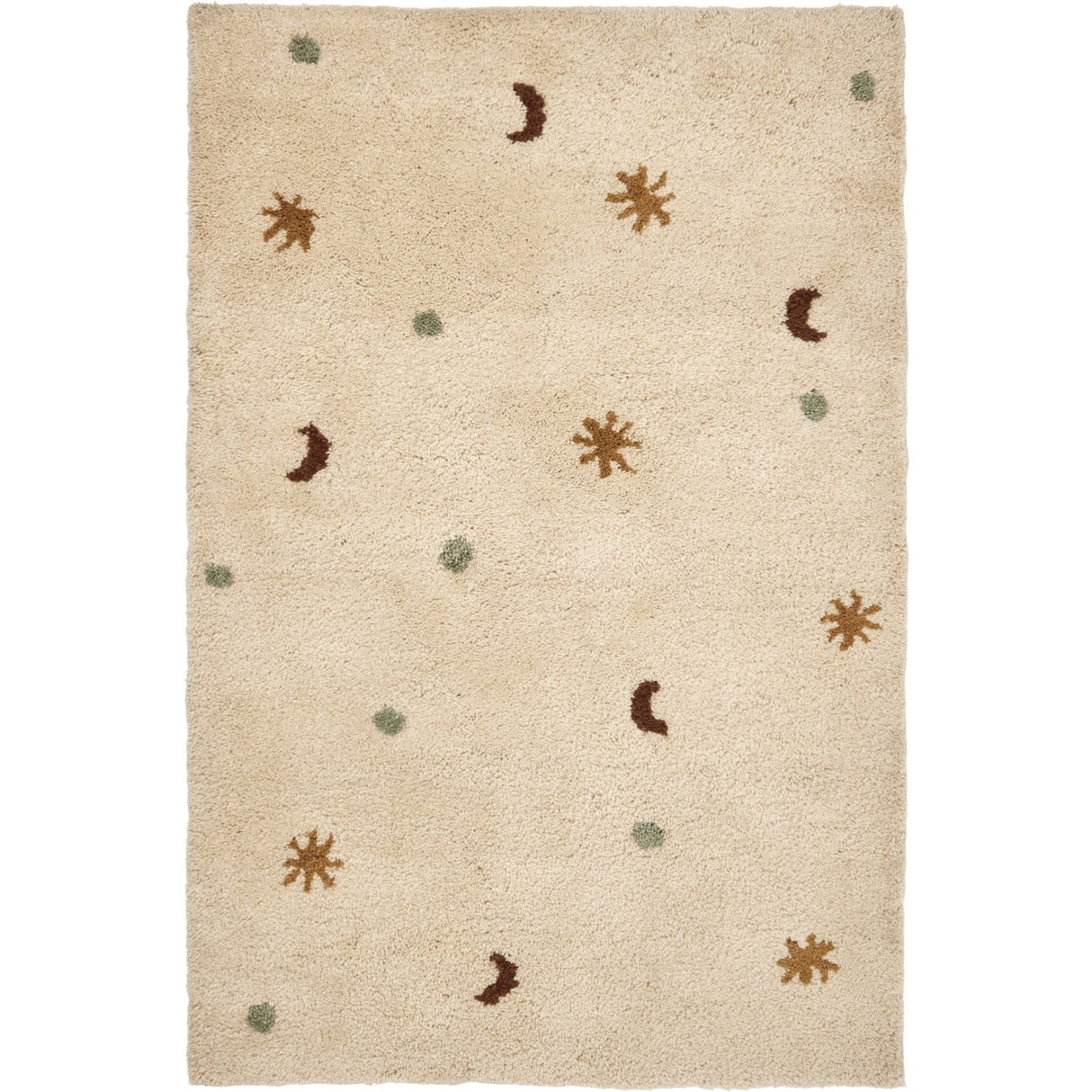 Ferm Living Parchment Skye Tufted Tæppe 80 X 120