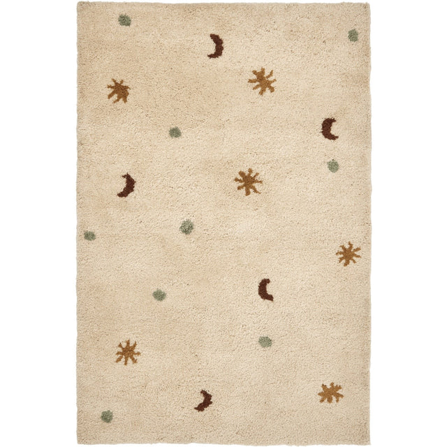 Ferm Living Parchment Skye Tufted Tæppe 80 X 120