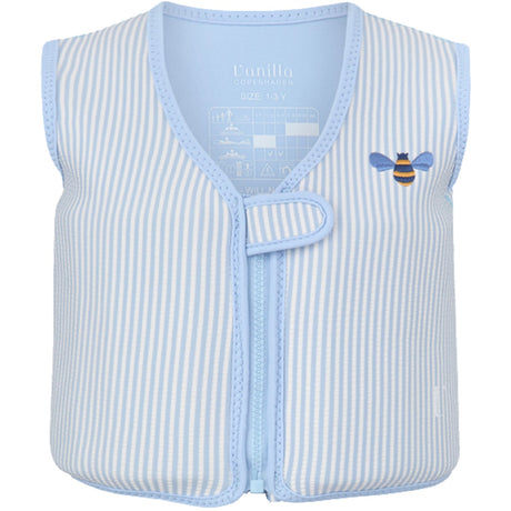 Vanilla COPENHAGEN Blue Honeybee Svømmevest Neoprene Seersucker