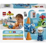 LEGO® DUPLO Town Blå Politimotorcykel 10471