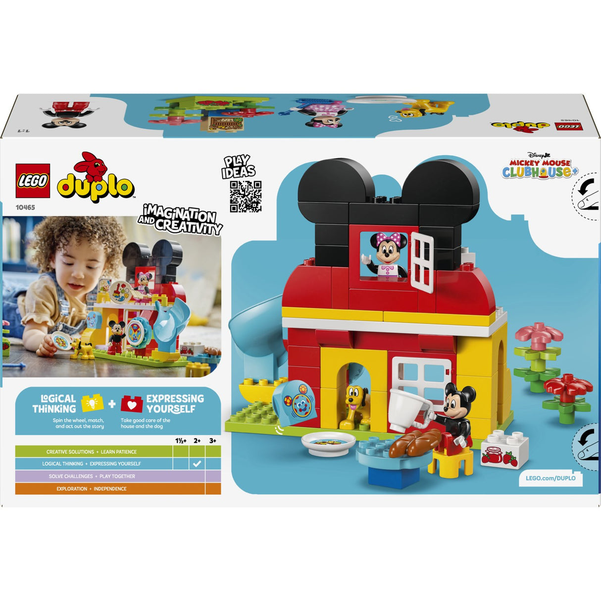 LEGO® DUPLO Disney TM Mickeys Klubhus Med Minnie Og Pluto 10465