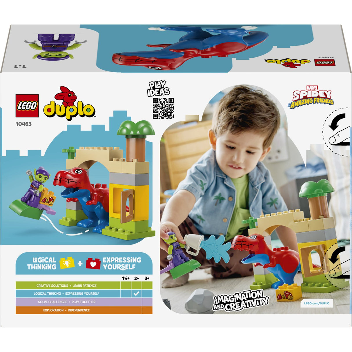 LEGO® DUPLO Disney TM Spidey-Rex-dinosaur Mod Green Goblin 10463