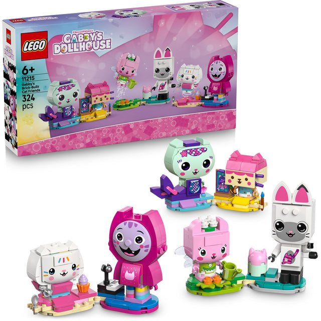 LEGO® Gabbys Klodsbyggede Kattevenner 11215