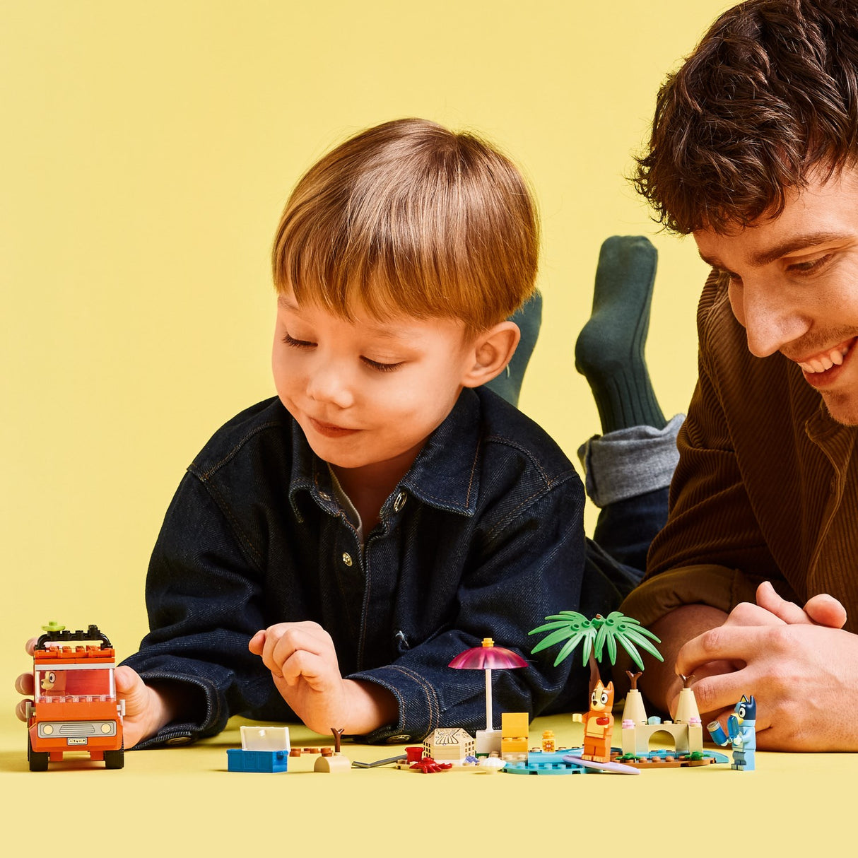 LEGO® Bluey - Blueys Familie-biltur Til Stranden 11202
