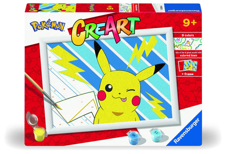 Ravensburger CreArt Cheeky Pikachu D/F/I/EN/E/PT