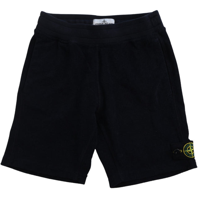 Stone Island Navy Blue Sweat Shorts