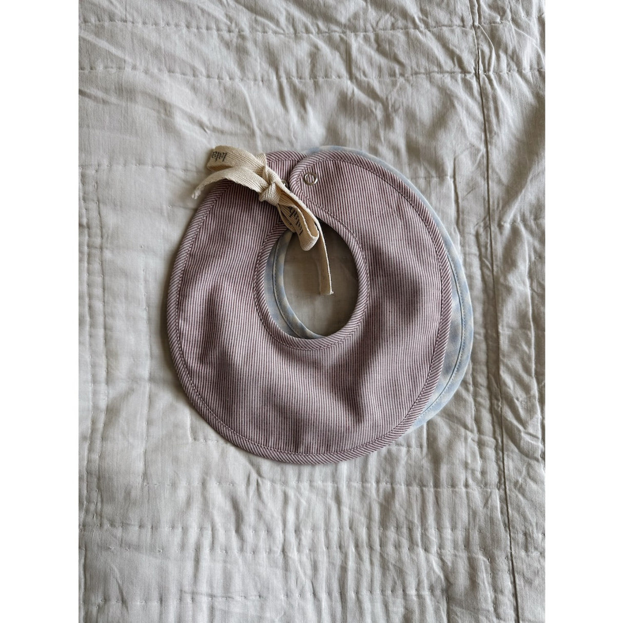 Lalaby Berry Stripe Bibi Hagesmæk 2-Pak