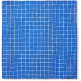 Lalaby Art Blue Vera Tørklæde