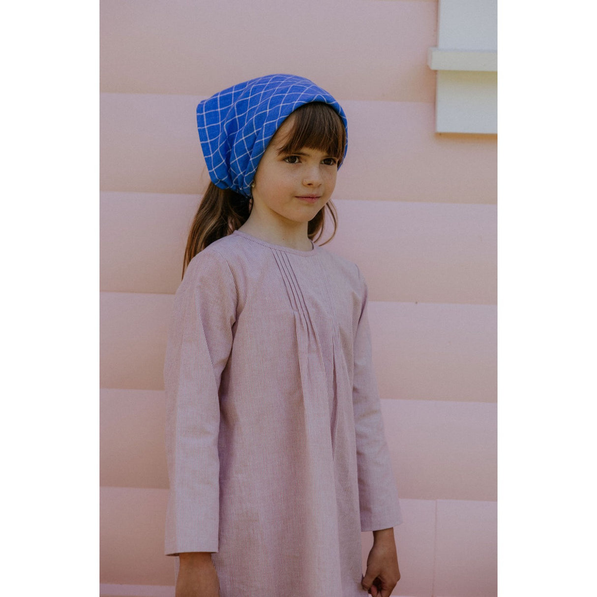 Lalaby Art Blue Vera Tørklæde