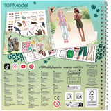 TOPModel Safari Dress Me Up Klistermærkebog