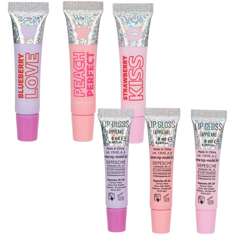 TOPModel Beauty And Me Lip Gloss Sæt Holo