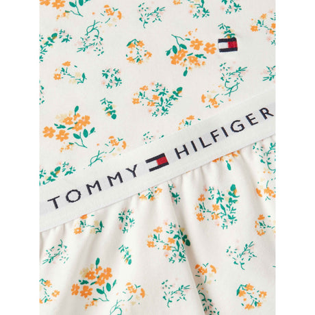 Tommy Hilfiger Traditional Floral Ecru Ss Pj Sæt