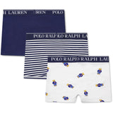 Polo Ralph Lauren Newport Navy Bomuld Stretch 3Pk Boxer