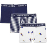 Polo Ralph Lauren Newport Navy Bomuld Stretch 3Pk Boxer