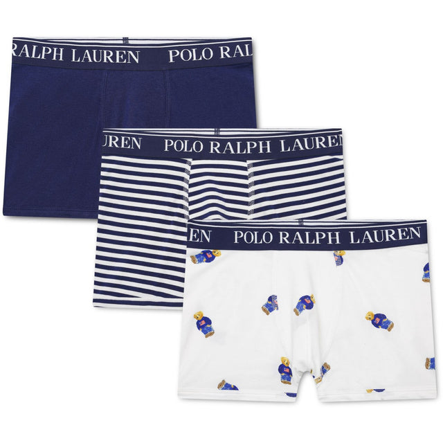 Polo Ralph Lauren Newport Navy Bomuld Stretch 3Pk Boxer