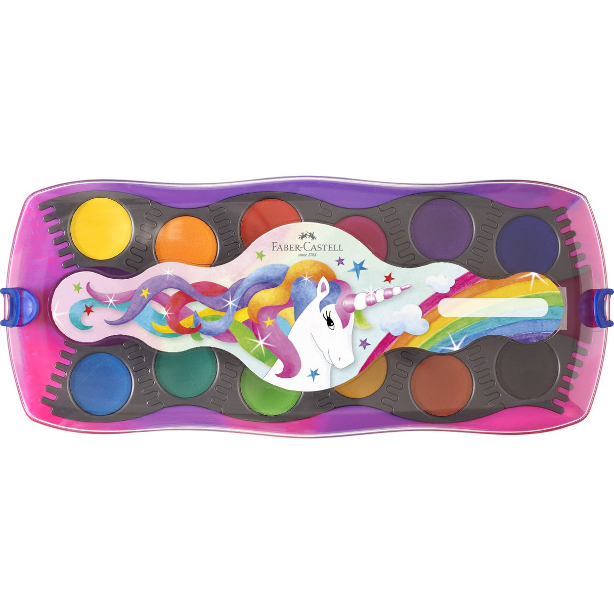 Faber-Castell Dækfarver Connector Unicorn 12 Ass Farver