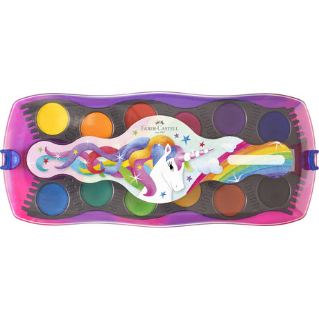 Faber-Castell Dækfarver Connector Unicorn 12 Ass Farver