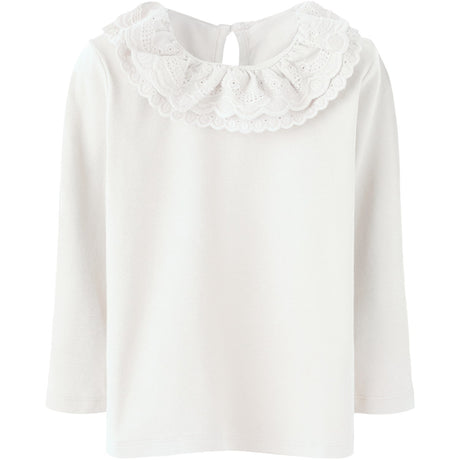 Name It Cloud Dancer Nmfbulana Ls Top