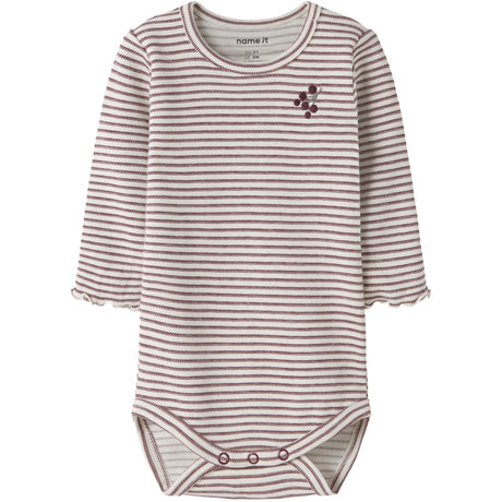 Name It Oxblood Red Nbfbripa Ls Body