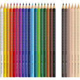 Faber-Castell Grip Farveblyanter "Skin Tones" 24 Stk