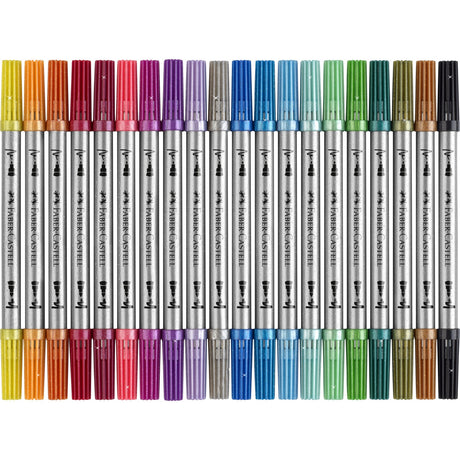 Faber-Castell Tusser Dobbelt 20 Stk