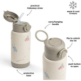 DonebyDeer Sand Celebration Insulated Sugerør Flaske