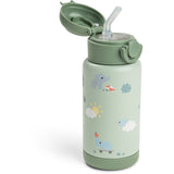 DonebyDeer Green Playground Insulated Sugerør Flaske