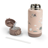 DonebyDeer Powder Tiny Farm Insulated Sugerør Flaske