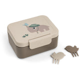 DonebyDeer Sand Tiny Trails Tiny Lunch Æske Med Snack Picks