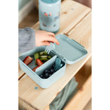 DonebyDeer Blue Tiny Farm Tiny Lunch Æske Med Snack Picks