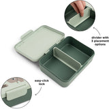 DonebyDeer Green Tiny Trails Lunch Æske Med Divider