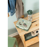 DonebyDeer Green Tiny Trails Lunch Æske Med Divider