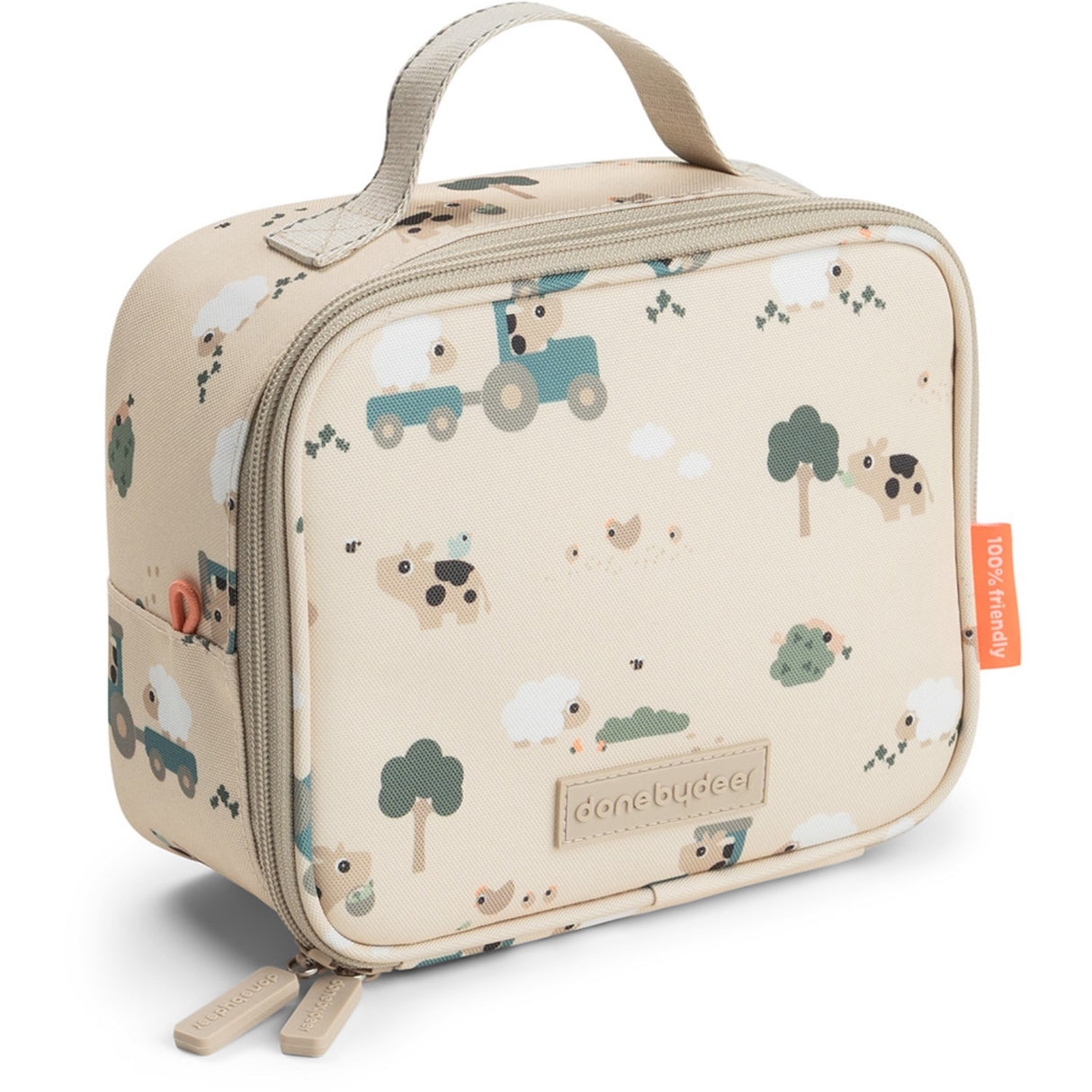 DonebyDeer Sand Tiny Farm Tiny Insulated Lunch Taske