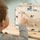 DonebyDeer Sand Tiny Farm Tiny Insulated Lunch Taske